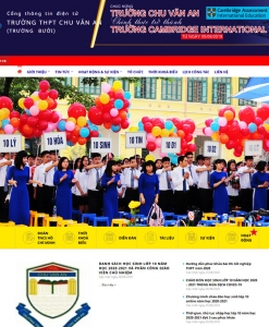 Website Trường THPT